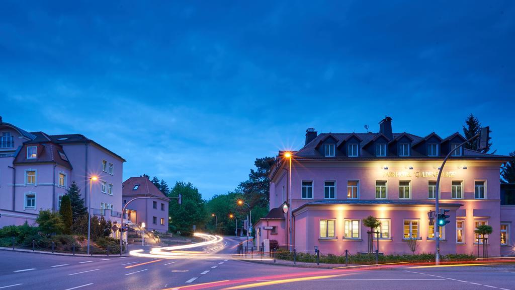 Parkhotel Gueldene Berge Weißenfels Esterno foto